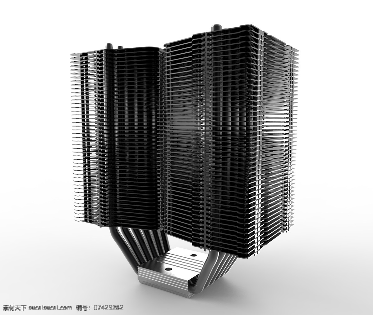 megahalems cpu 插件 热 冷却器 solidworks 沉 3d模型素材 其他3d模型