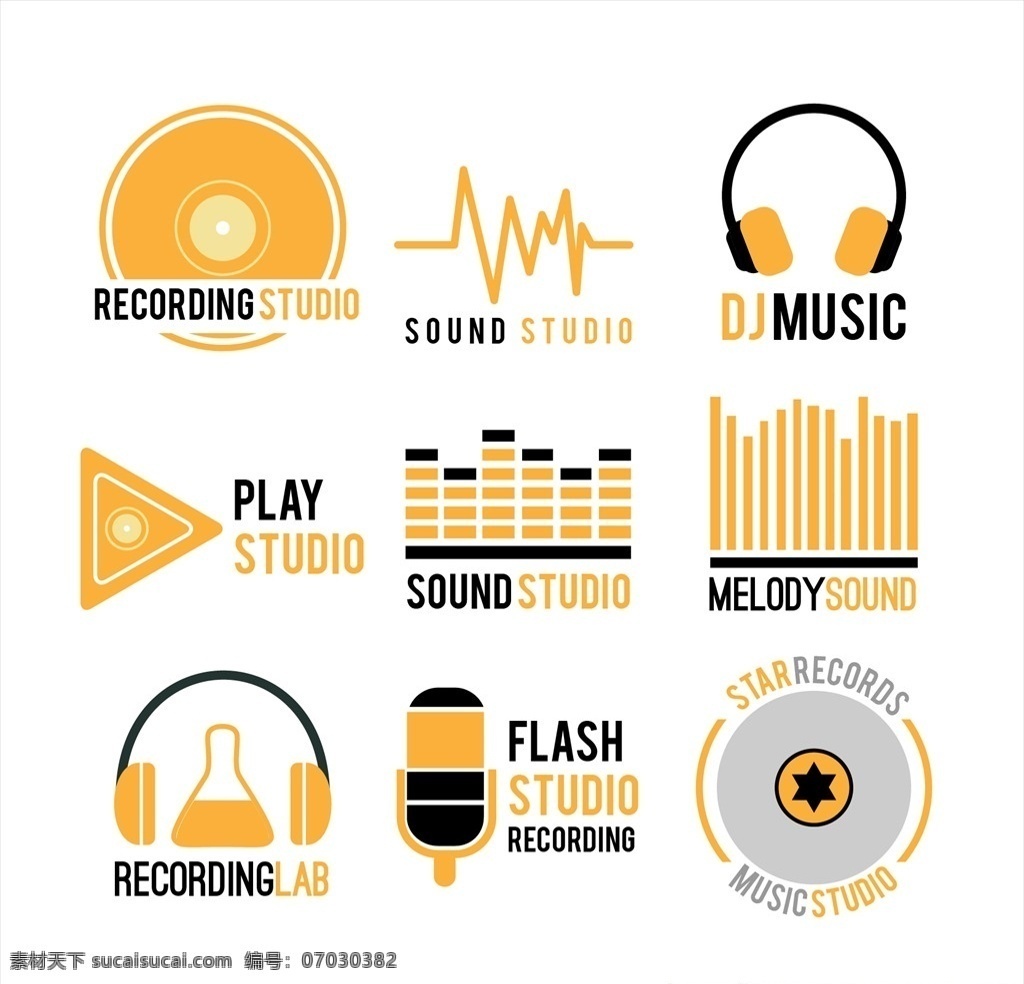 音乐 音频 icon 图标 icon设计 图标设计 话筒 耳机 播音 主播 标志 logo 图形 标志图标 其他图标