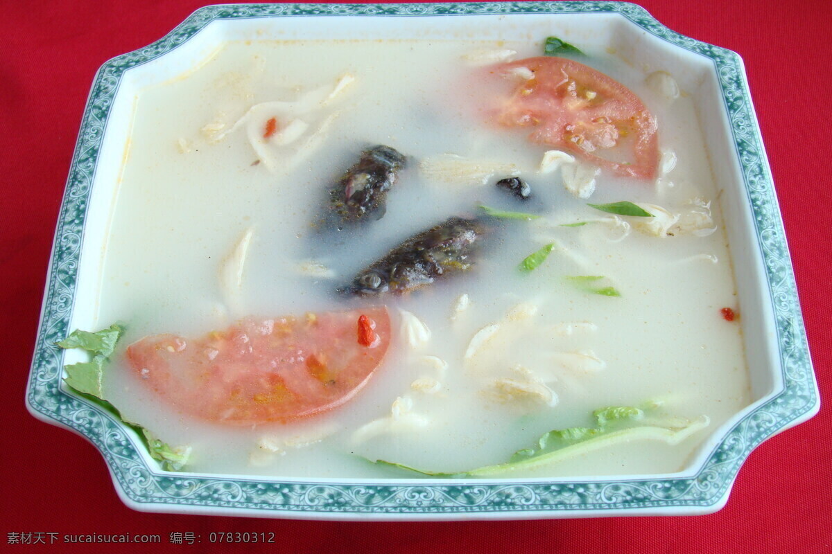 鱼头豆腐汤 鱼头 豆腐 传统美食 餐饮美食