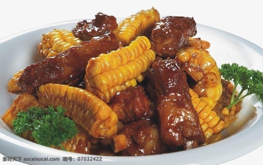玉米烧排骨 玉米 排骨 美食 传统美食 餐饮美食