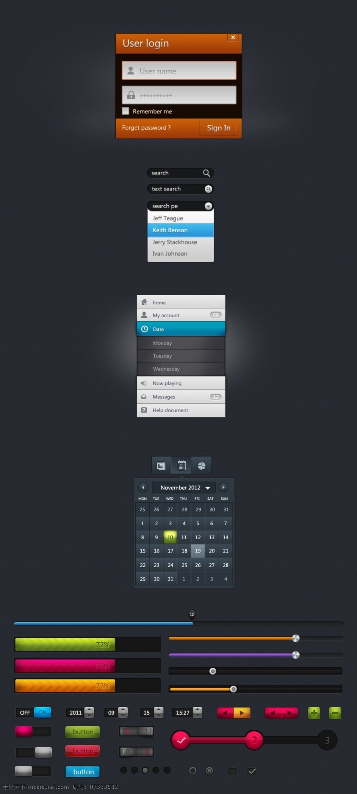 插件 icon 分层 网页模板 源文件 ui组件 黑色 ui 红色 ui欧美模板 ui设计 其他ui设计