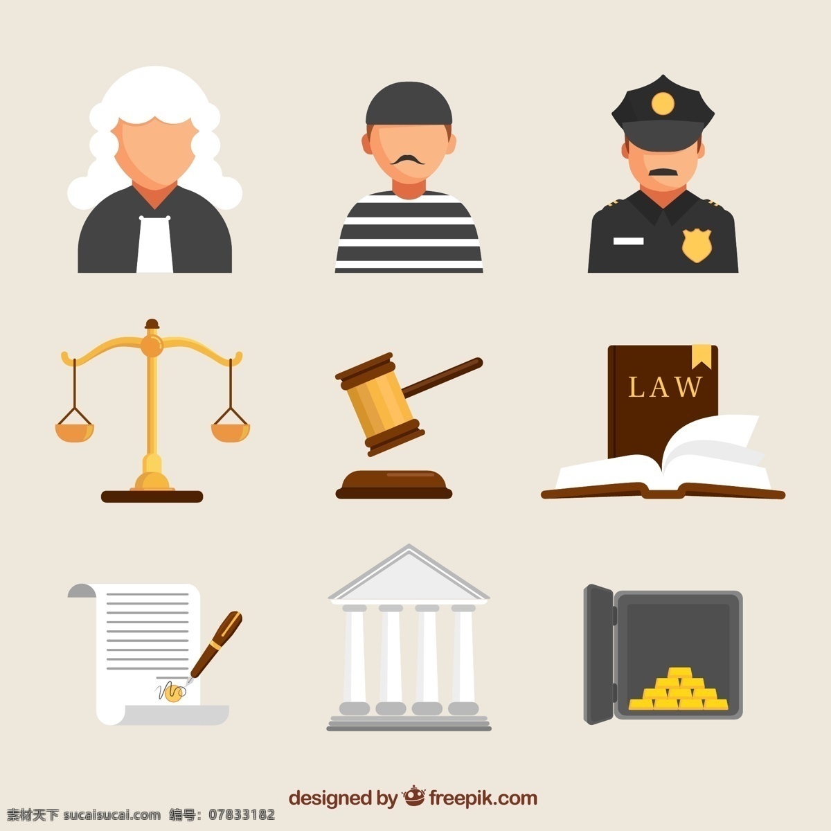 创意法律元素 创意 法律 元素 法官 天枰 法槌 书籍 法规 人物 人物图库 职业人物