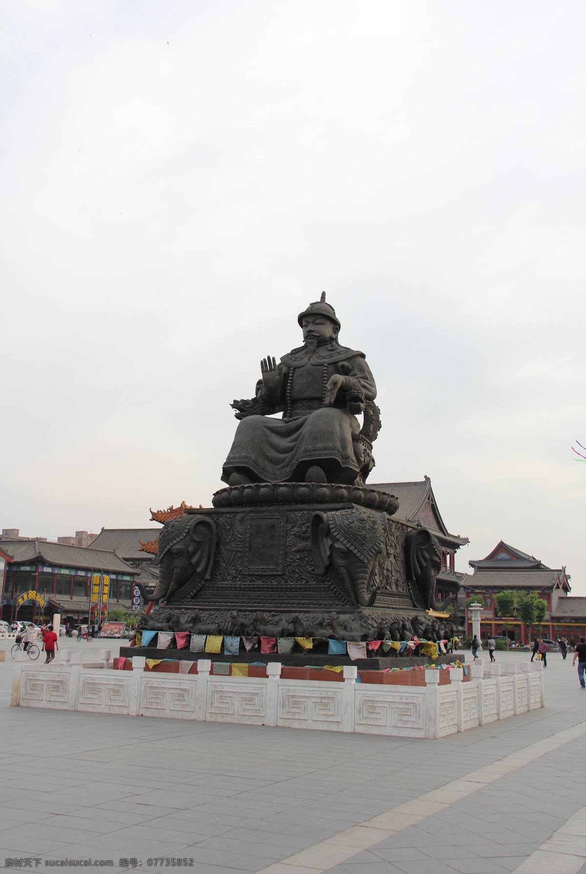 成吉思汗之子 雕塑 蒙古 文化 古建筑 成吉思汗 人文景观 旅游摄影 白色