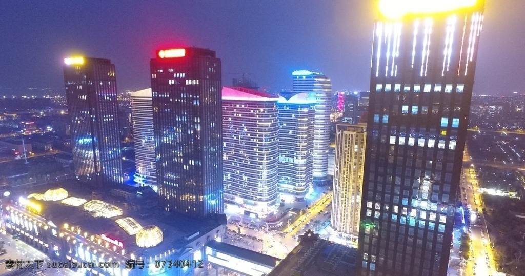 航拍南通 高清南通航拍 高清城市航拍 高清夜景航拍 城市建筑航拍 航拍 旅游摄影 国内旅游