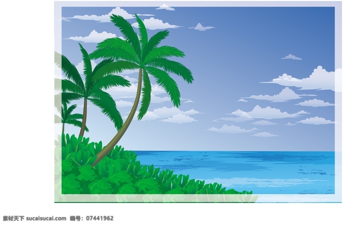 大海背景 大海风光 大海图片 青色 天蓝色