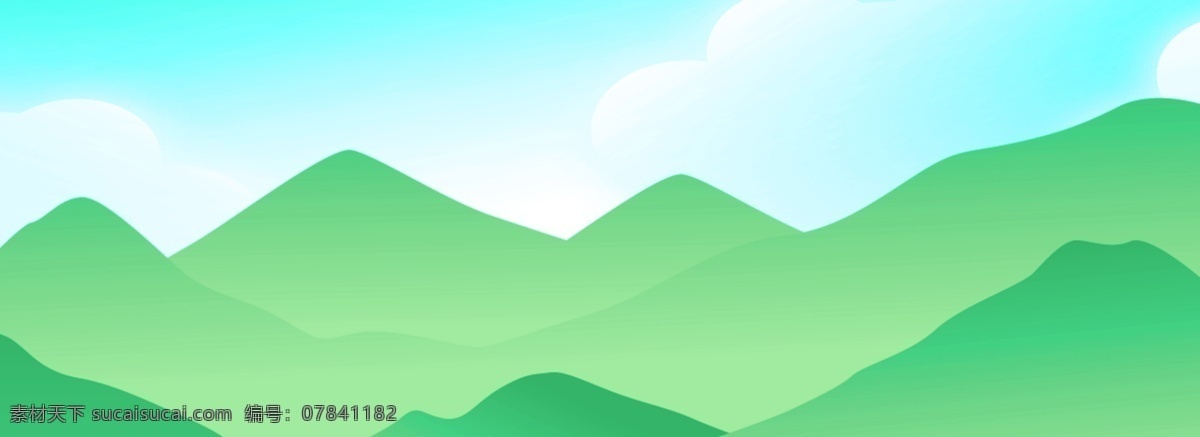 不规则 几何 渐变 大气 背景 模板 绿色 简约 扁平 psd分层 banner 渐变背景 蓝色 开心 温暖 愉悦 幸福