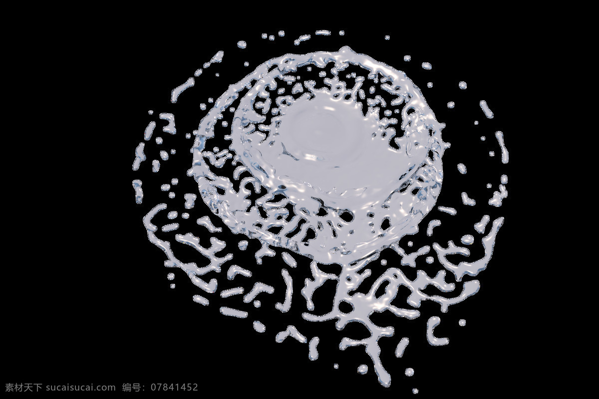 清水 水花 水 波纹 元素 溅起水花 面膜装饰 水波纹 喷溅 水圈 水流 水滴 水环 水珠 液体