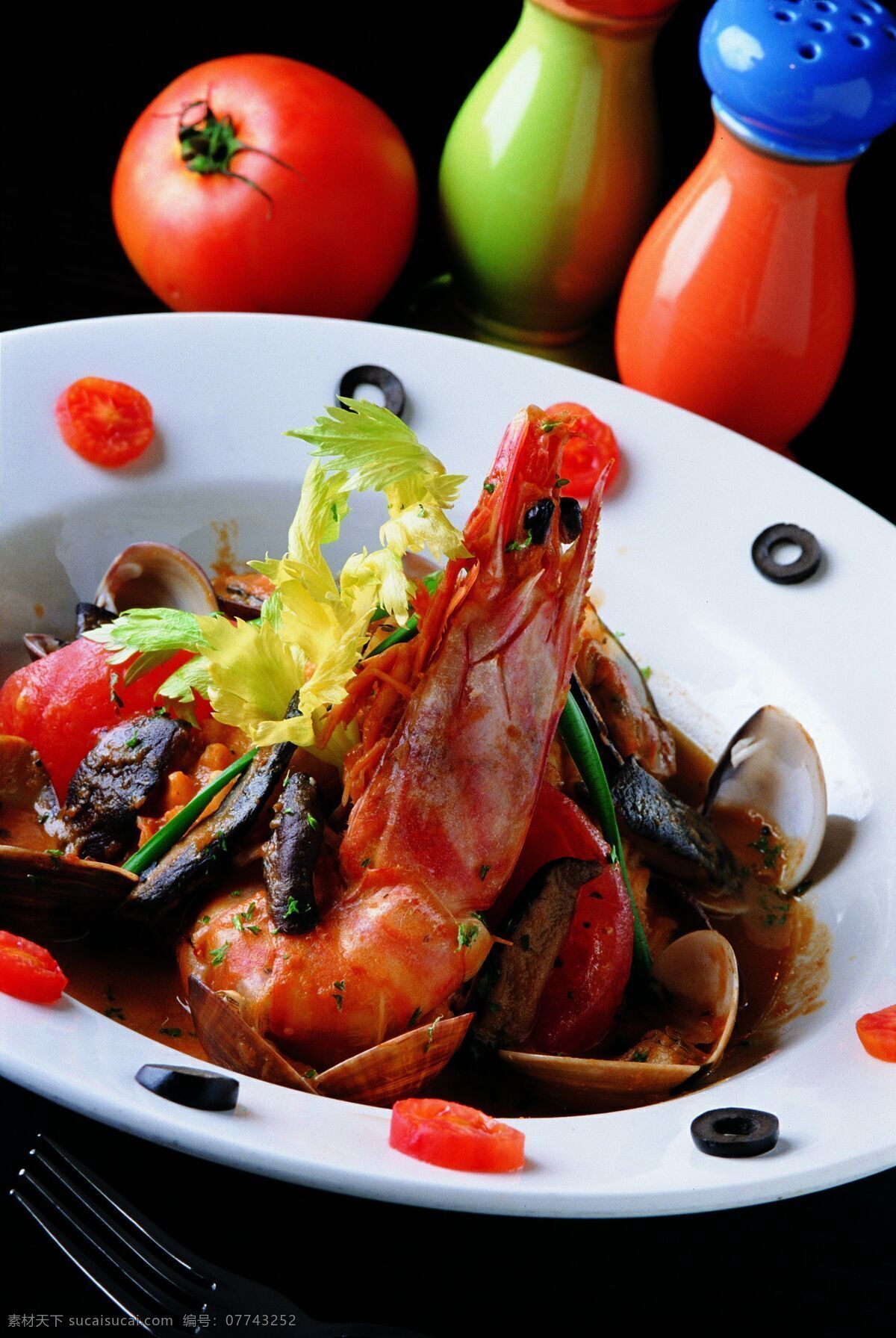 海鲜拼盘 美食 食物 中华美食 菜品 海鲜 虾 海贝 食品 餐饮美食 传统美食
