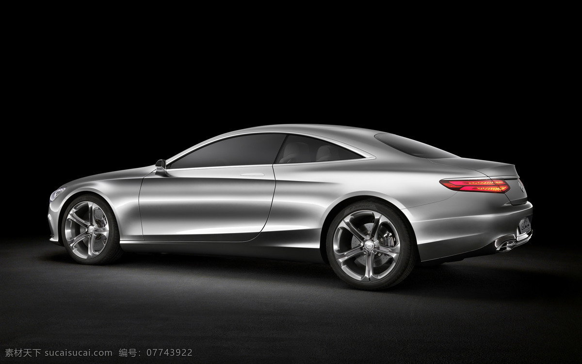 奔驰 超跑 概念车 交通工具 跑车 现代科技 豪华车 benz s class coupe 矢量图