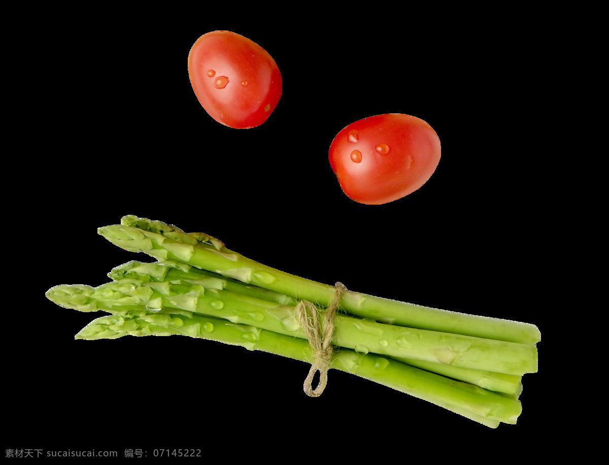 竹笋 西红柿 元素 蔬菜