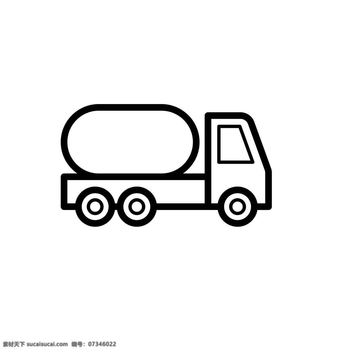 扁平化运输车 卡车 皮卡车 扁平化ui ui图标 手机图标 界面ui 网页ui h5图标