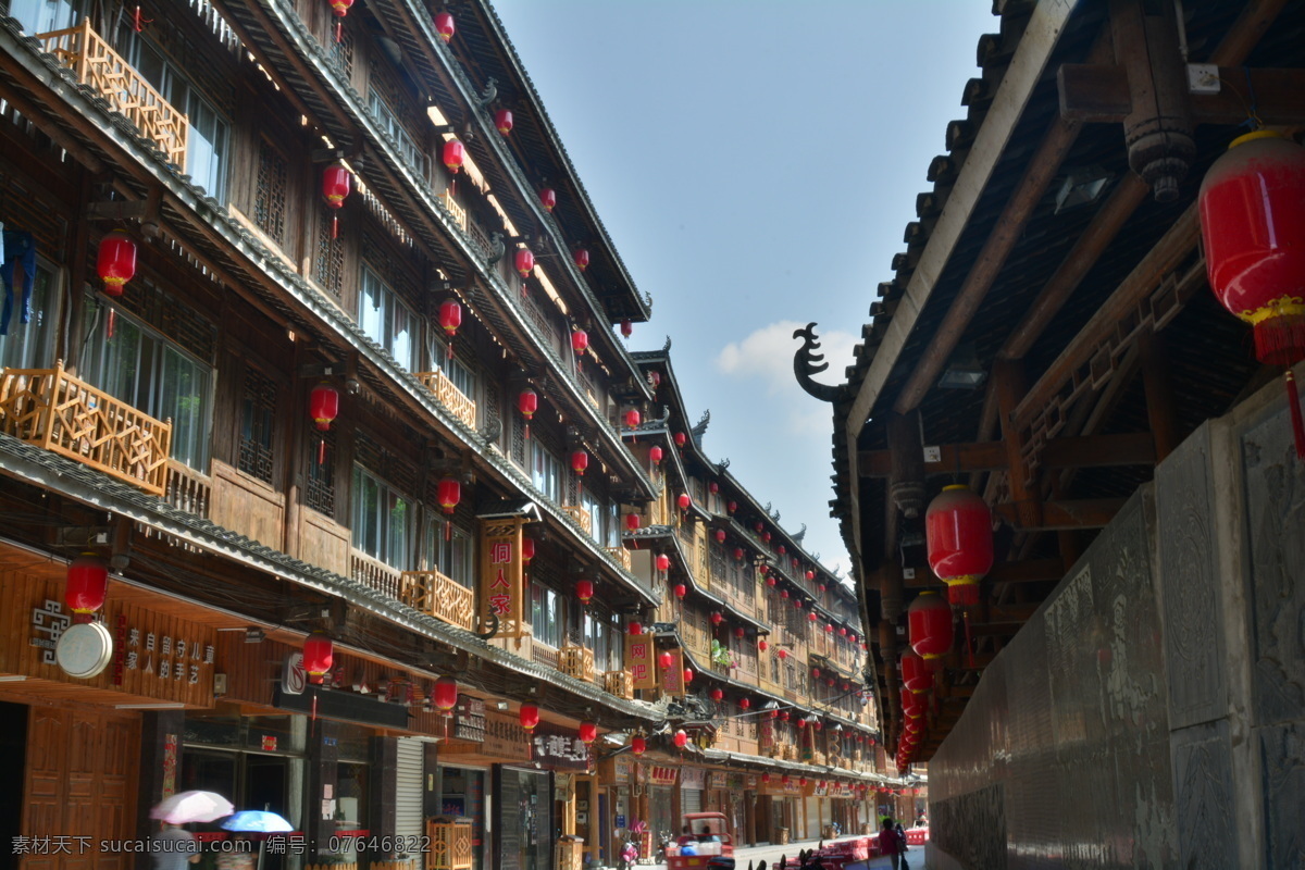 月亮街 三江 侗族 建筑 广西 特色建筑 侗族建筑 建筑园林 建筑摄影