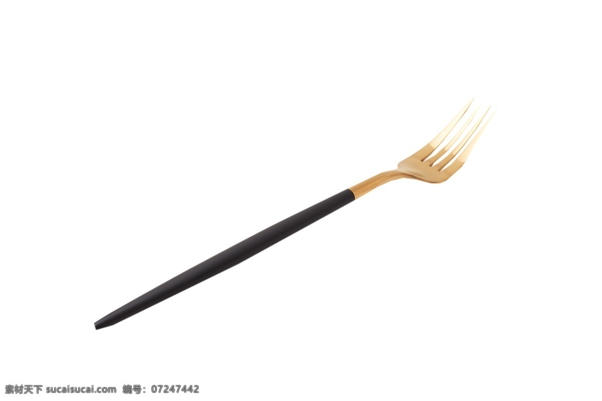 一个叉子 餐具 实用 使用