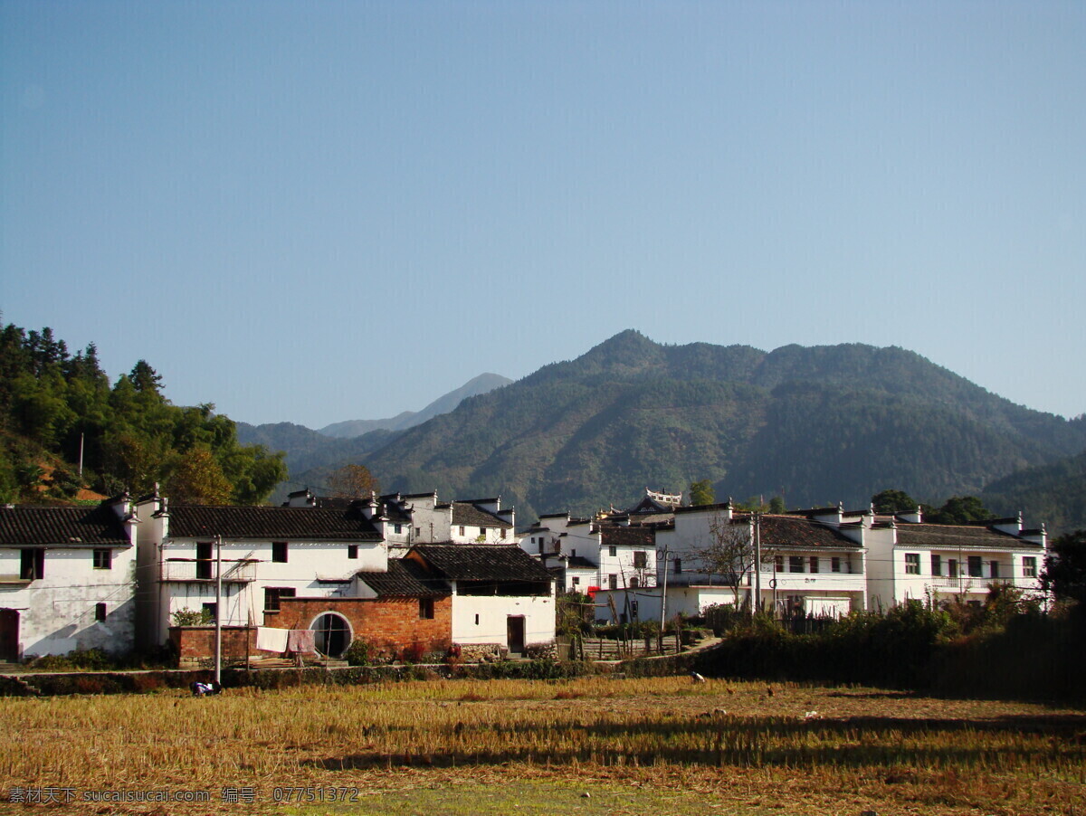 婺源建筑 采风 婺源 风景 黑瓦白墙 静谧 老房子 大山 写生 旅游摄影 自然风景