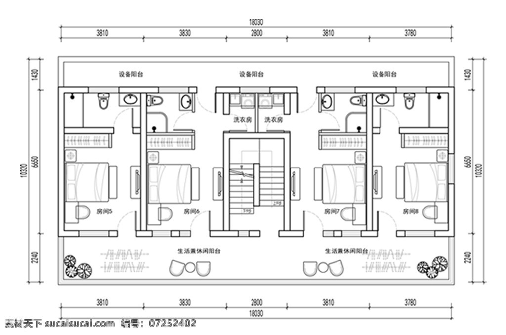 酒店 客房 平面 方案设计 cad平面图 cad 室内设计 平面图 室内装饰 装修 工装空间设计 酒店客房设计