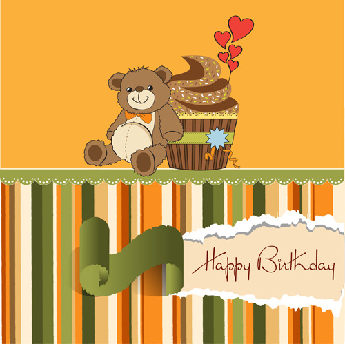 小 熊 生日卡 生日 快乐 名片卡 其他名片