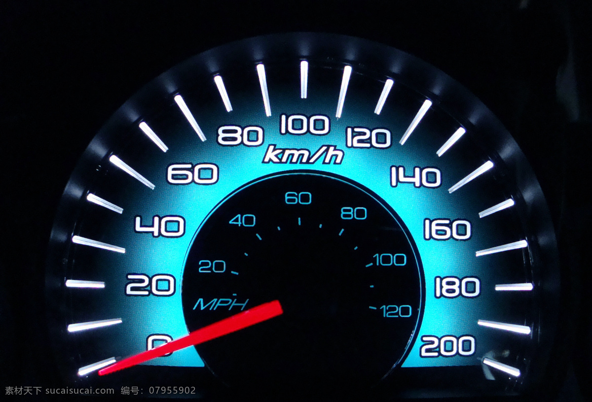 汽车仪表 仪表盘 速度表 指针 交通工具 现代科技