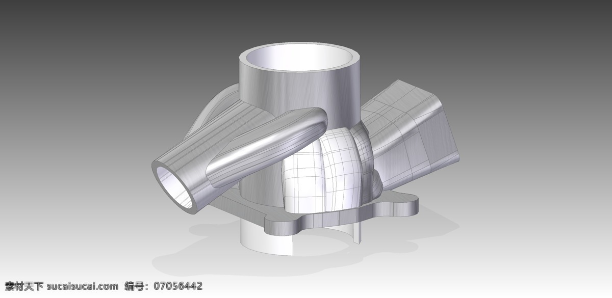 雅马哈 女妖 缸 参数 st52013 克里奥 autodesk solidedge 发明家 气缸 3d模型素材 其他3d模型