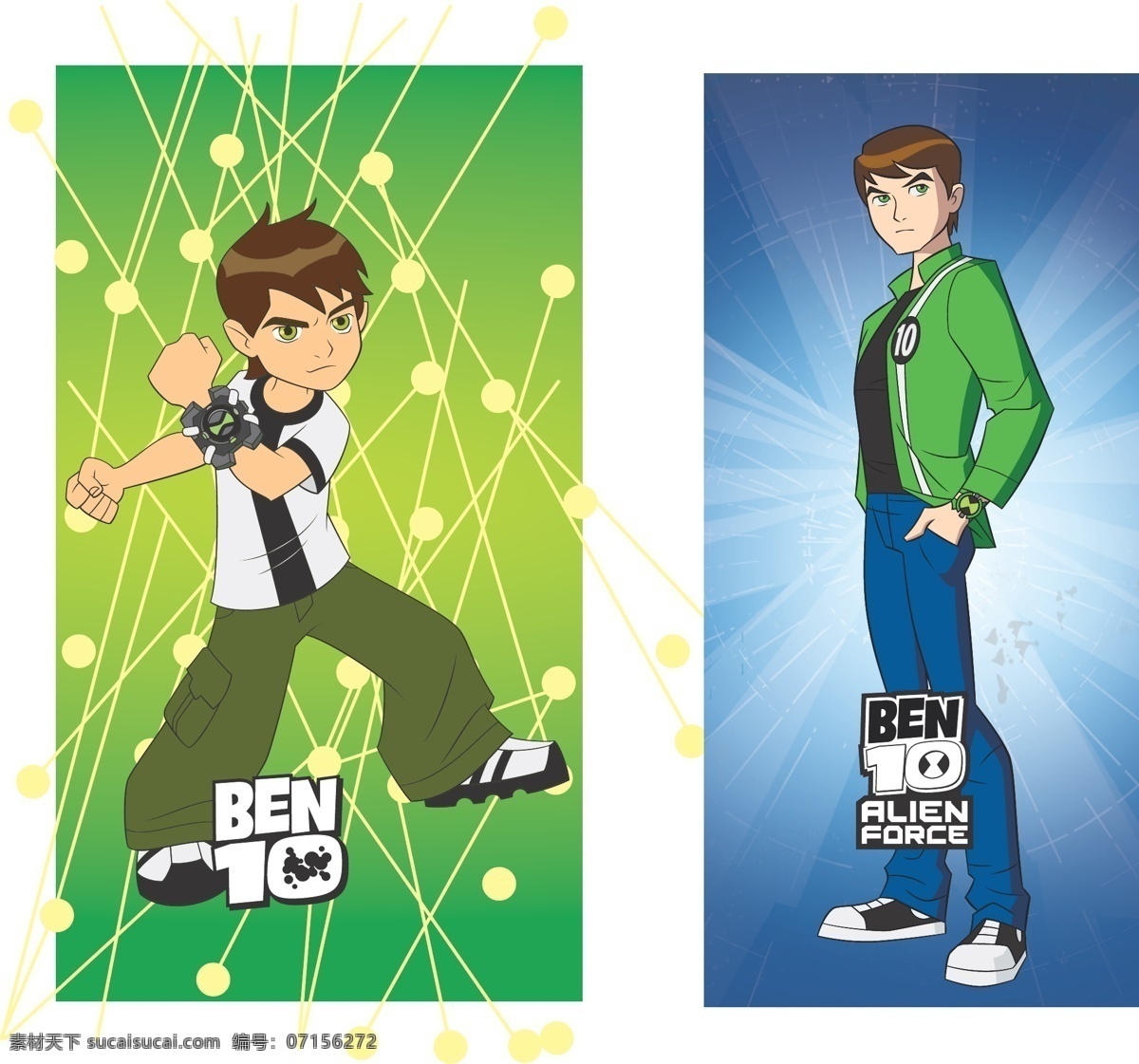ben 卡通 男孩 ben10 矢量图 矢量人物