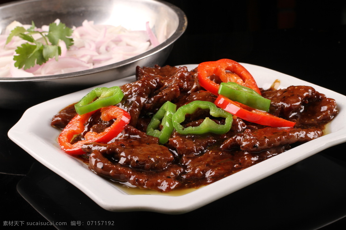 黑椒牛肉 黑椒 牛肉 牛柳 黑椒牛柳 餐饮美食 传统美食