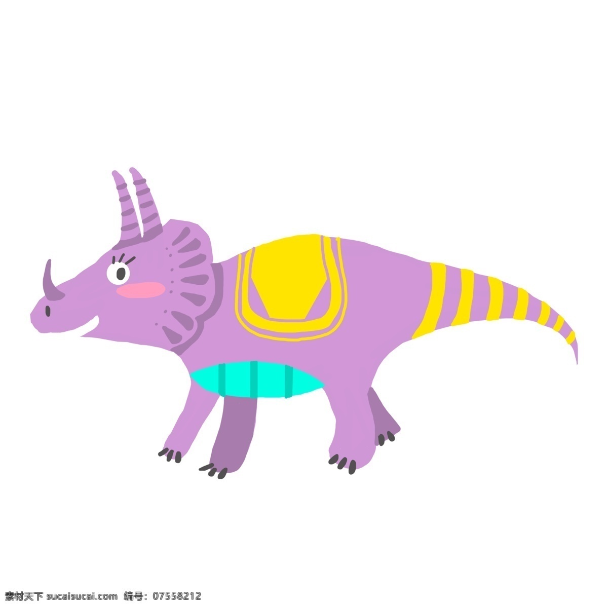 紫色 恐龙 装饰 插画 紫色的恐龙 可爱的恐龙 漂亮的恐龙 创意恐龙 恐龙装饰 恐龙插画 立体恐龙