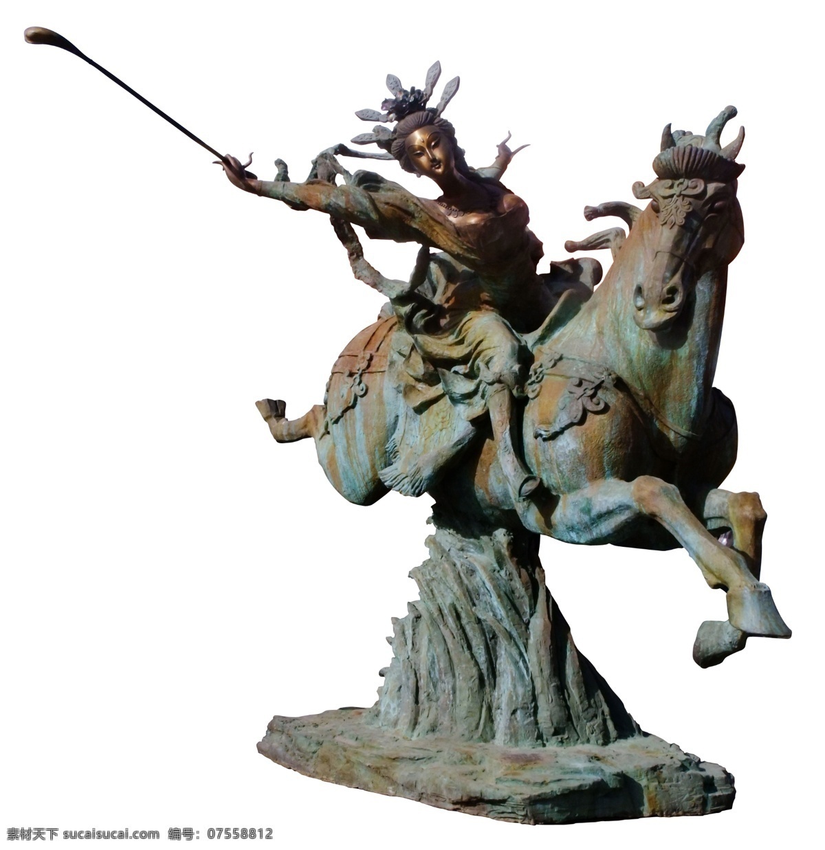 马之雕塑 马 雕塑 骑马 骑士 马术 马球 美女 传统 体育 娱乐 历史 文化 分层 源文件