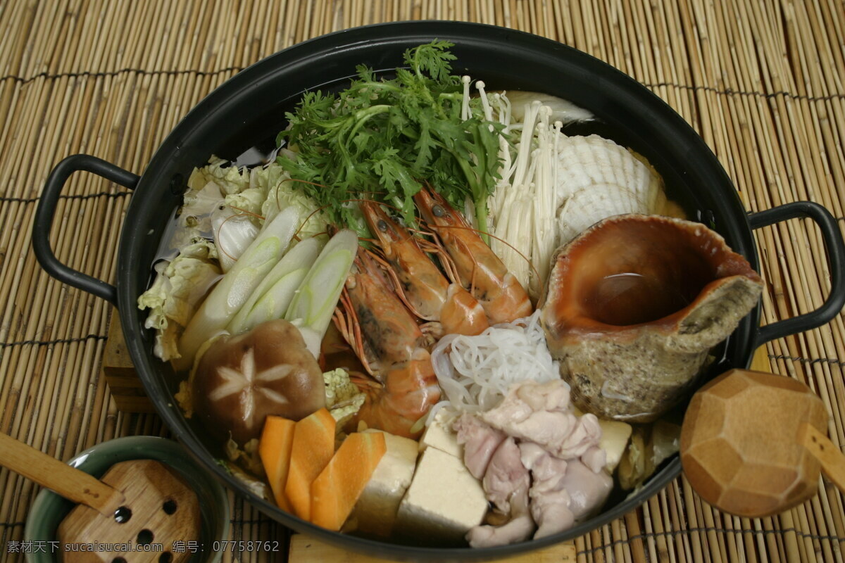 海鲜 锅 海鲜锅 美味 菜肴 中华美食 餐饮美食 食物