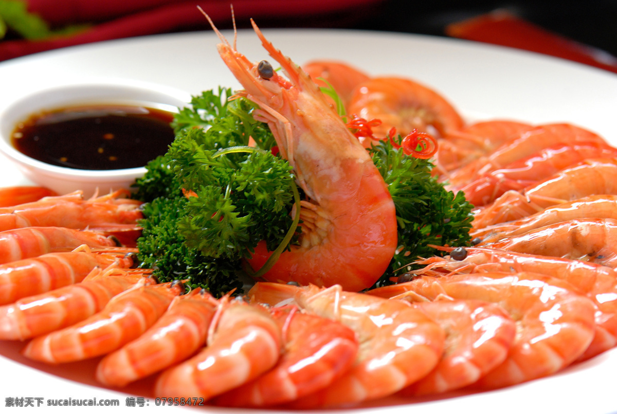 沾汁白灼虾 白灼虾 沾汁白虾 沾汁虾 炸白灼虾 餐饮美食 传统美食