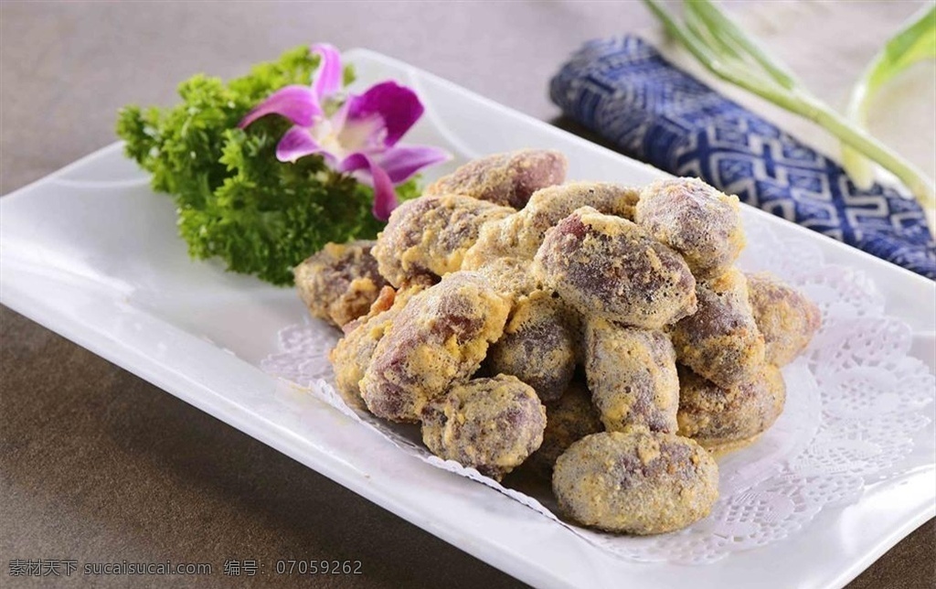 咸蛋黄紫薯 烹饪 美食素材 广告设计素材 餐饮传统 美食小吃 高清 jpg下载 餐饮美食 传统美食