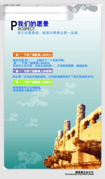 企业 文化 理念 我们 愿景