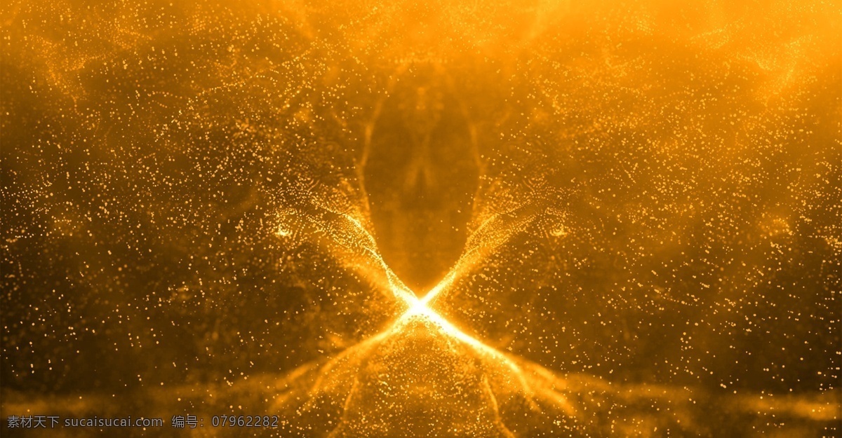 金色 粒子 科技 背景 发光 金色粒子 粒子特效 粒子光效 粒子背景 星空 点线 黑色