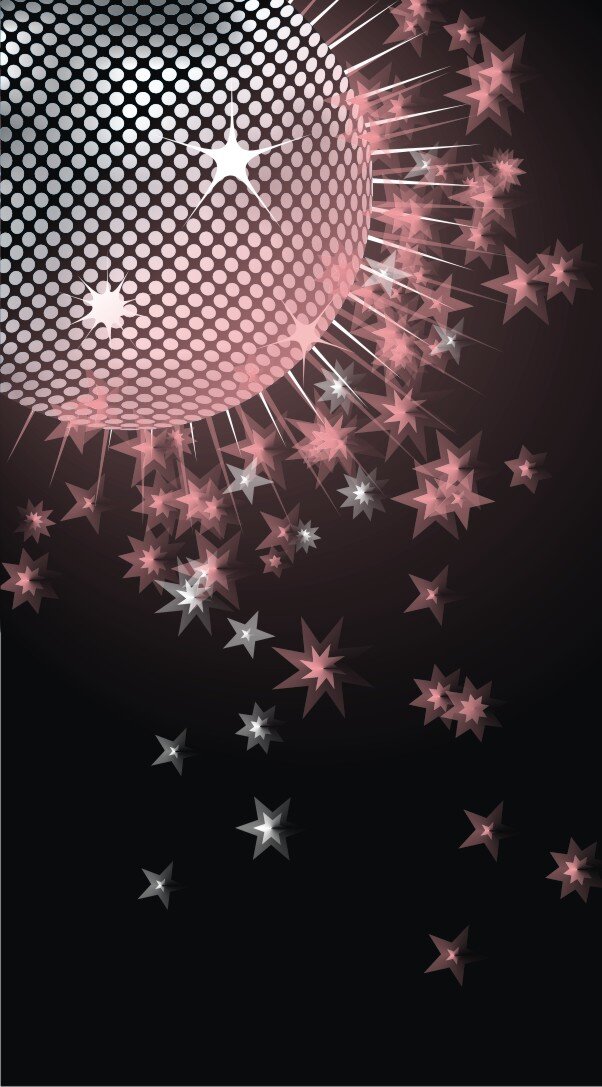 梦幻 迪厅 水晶球 矢量 party 潮流 矢量素材 星光闪闪 夜店 音乐 矢量迪厅 disco 肥牛牛