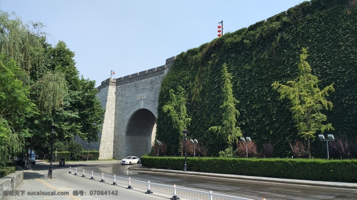 南京中华西门 南京 城墙 中华西门 古城墙 城堡 城门 城楼 南京城 旅游摄影 国内旅游