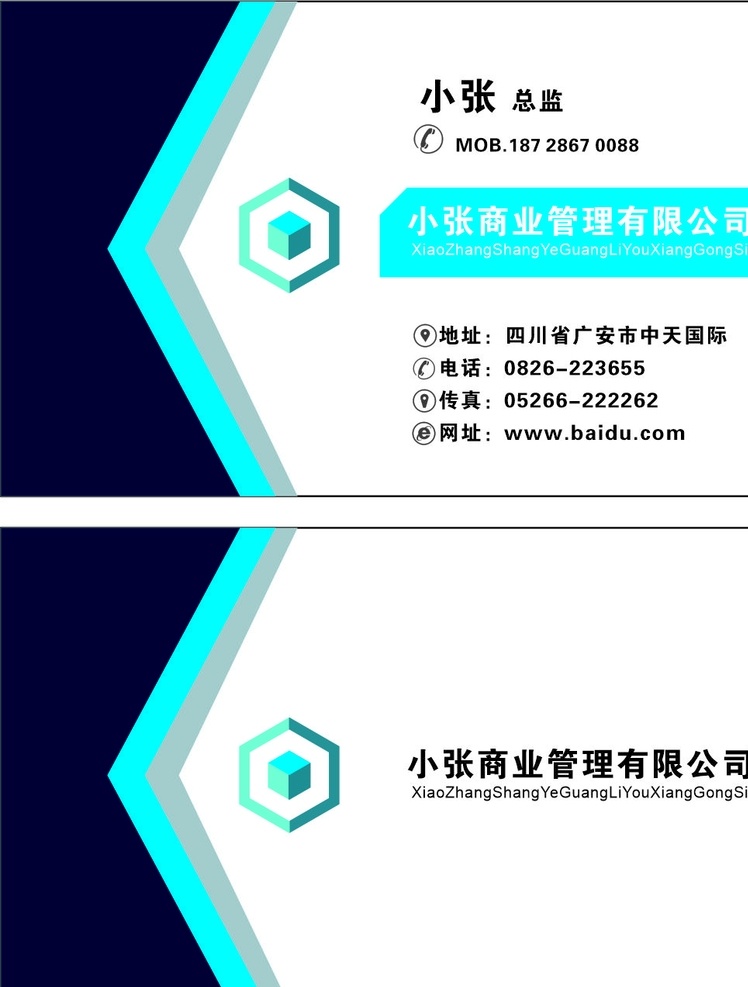商业名片 简单大气 商业 简单 大气 矢量图 名片 名片卡片