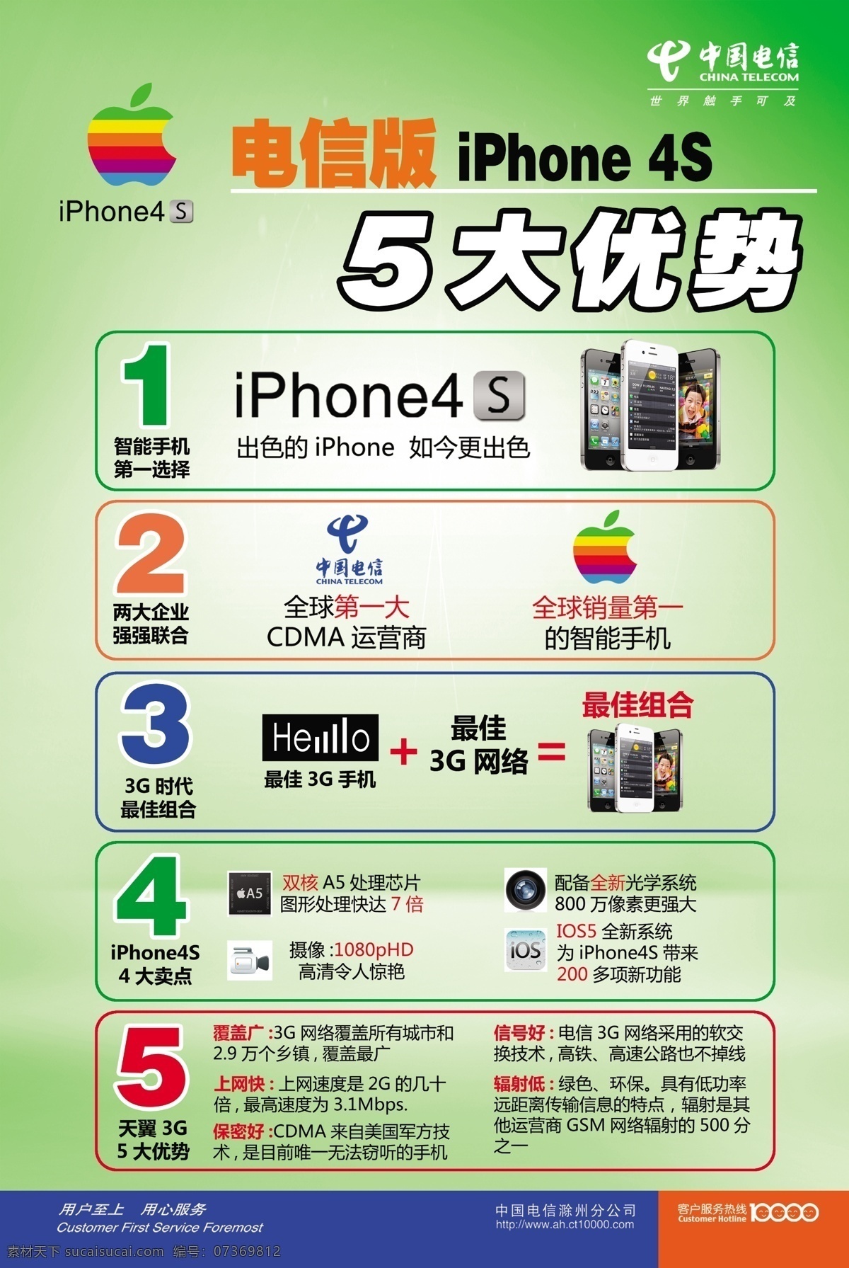 4s dm宣传单 iphone 电信 广告设计模板 苹果手机 优势 源文件 电信版 苹果 手机 宣传单 模板下载 矢量图 现代科技