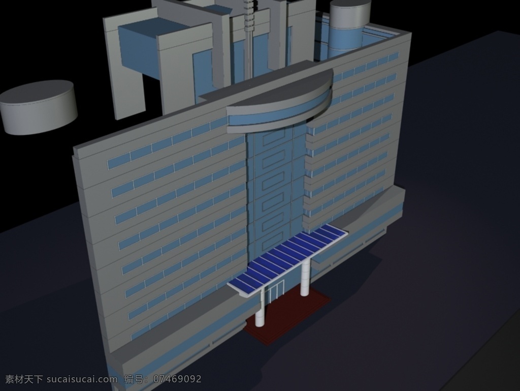 高模 大楼 模型 大楼模型 室外建筑 大楼房屋 3d模型素材 建筑模型