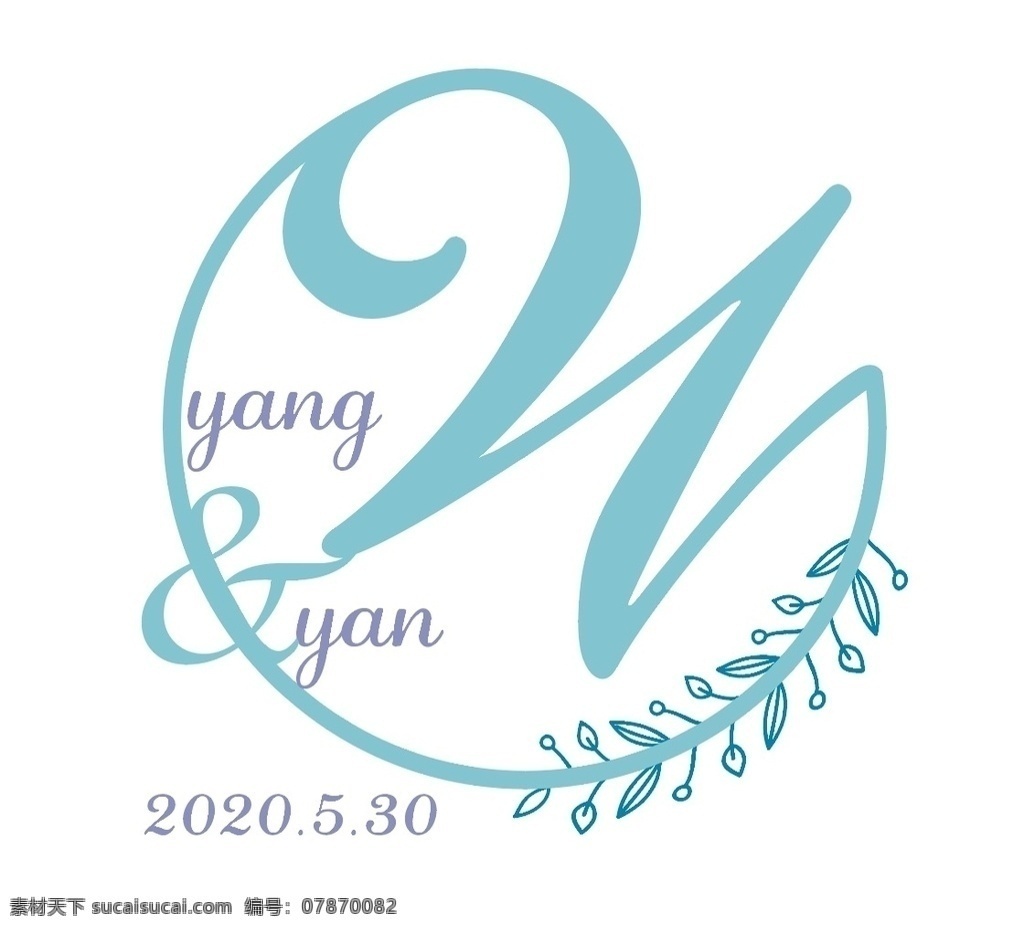 婚礼logo 婚礼设计 标志设计 logo设计 wlogo 标志图标 其他图标