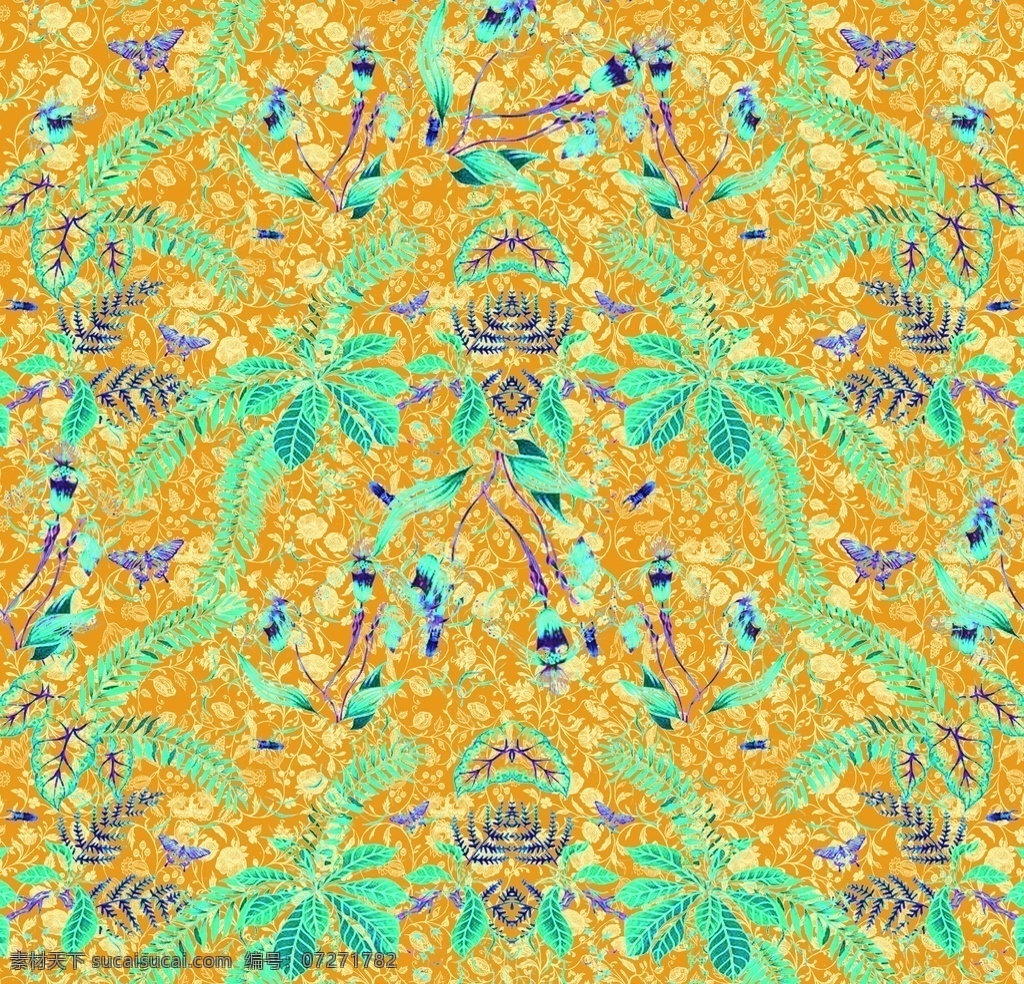 服装印花 潮牌欧式 高清分层 四方连续 迷彩 抽象几何 格子 分层