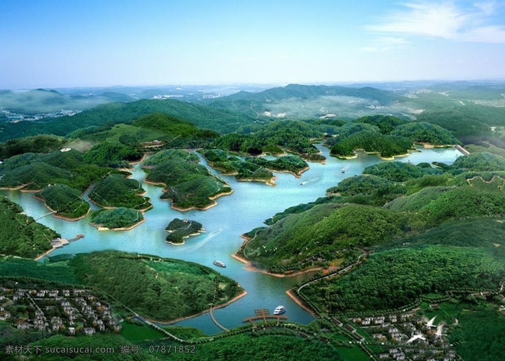 深山 中 中国 古典 民俗村 中式民俗村 古典民俗村 江南水乡 传统建筑 中国风 古老村庄 长江 河流 湖泊 江河 世外桃源 桃源仙境 高山 山峰 中国传统 古建筑 中式大宅 四合院 古典建筑 古典园林 中式别墅 古典大宅 庭院 别墅 房屋 住宅 屋子 院落 水墨风格 风景 风光 美景 景色 景观 效果图 设计图 3d设计 渲染图 工程图 园林图 装饰图 园林景观 园林设计 环境设计 源文件