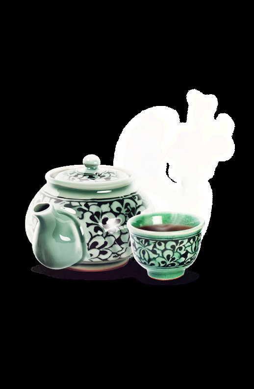 雅致 淡绿色 陶瓷 茶具 产品 实物 产品实物 绿色茶杯 绿色茶壶 绿色茶具 清新风格