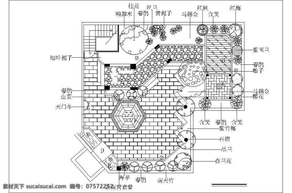 屋顶花园 全套 平面图 施工图 cad 景观设计 园林绿化 高层 户外休闲 亭子小憩