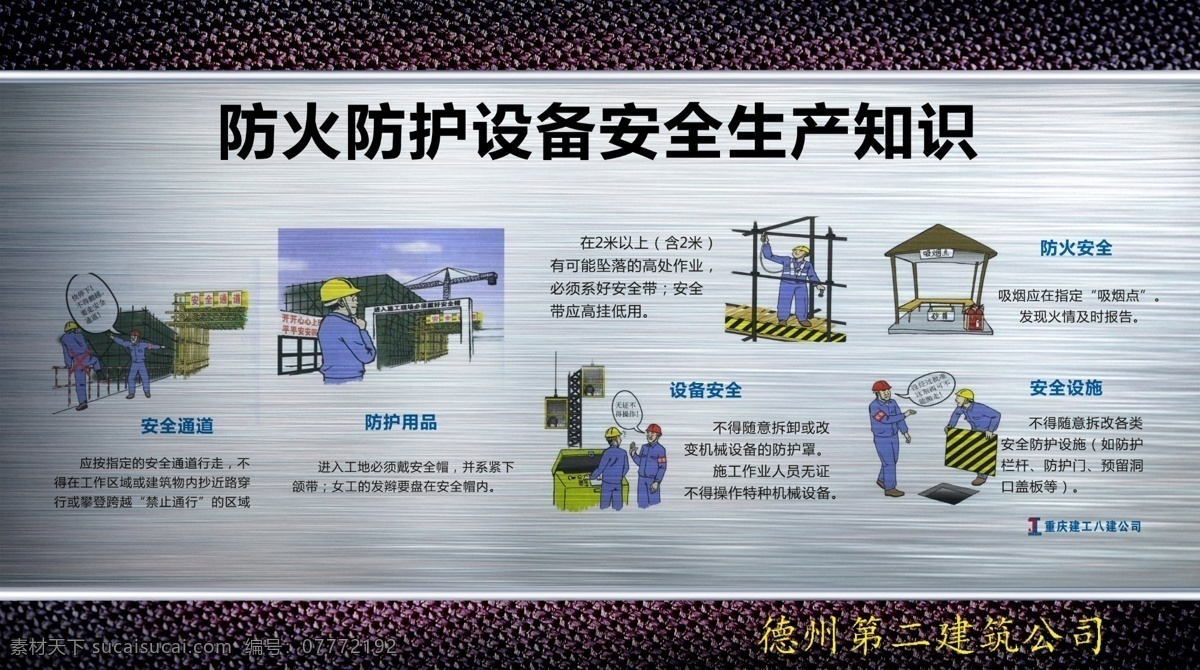 防火防护知识 钢筋工 安全教育 工地 工地安全 建筑队 建筑安全