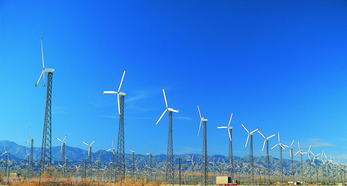 风力发电机组 风力 发电 机组 现代科技 工业生产 风力发电 摄影图库
