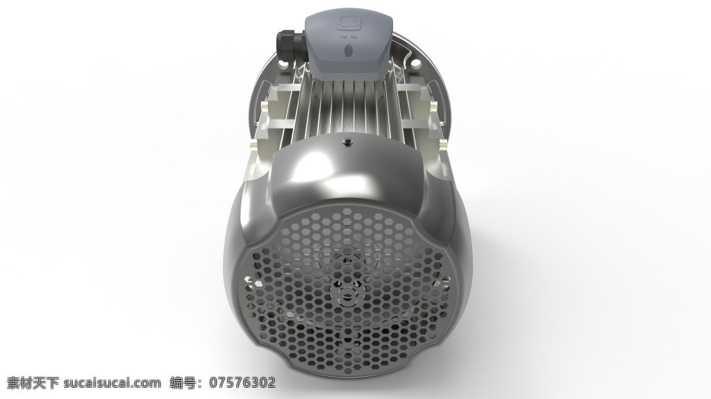delphi 电机 电气 系列 原来 动机 132mc4 异步 3d模型素材 其他3d模型