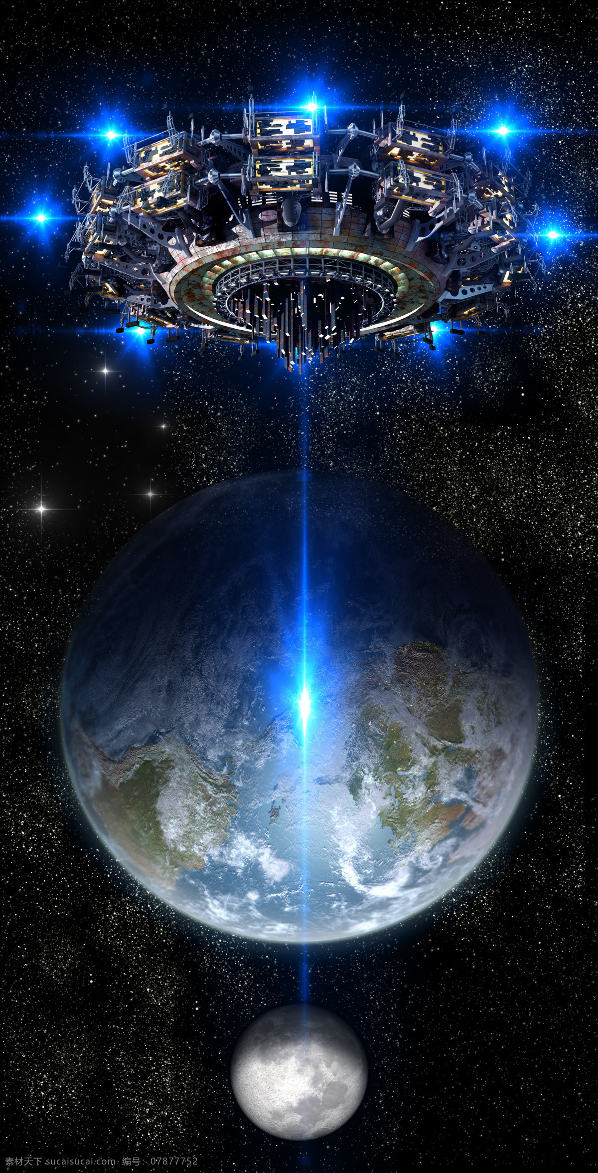 唯美 炫酷 科幻 外星科技 不明飞行物 ufo 飞碟 3d设计