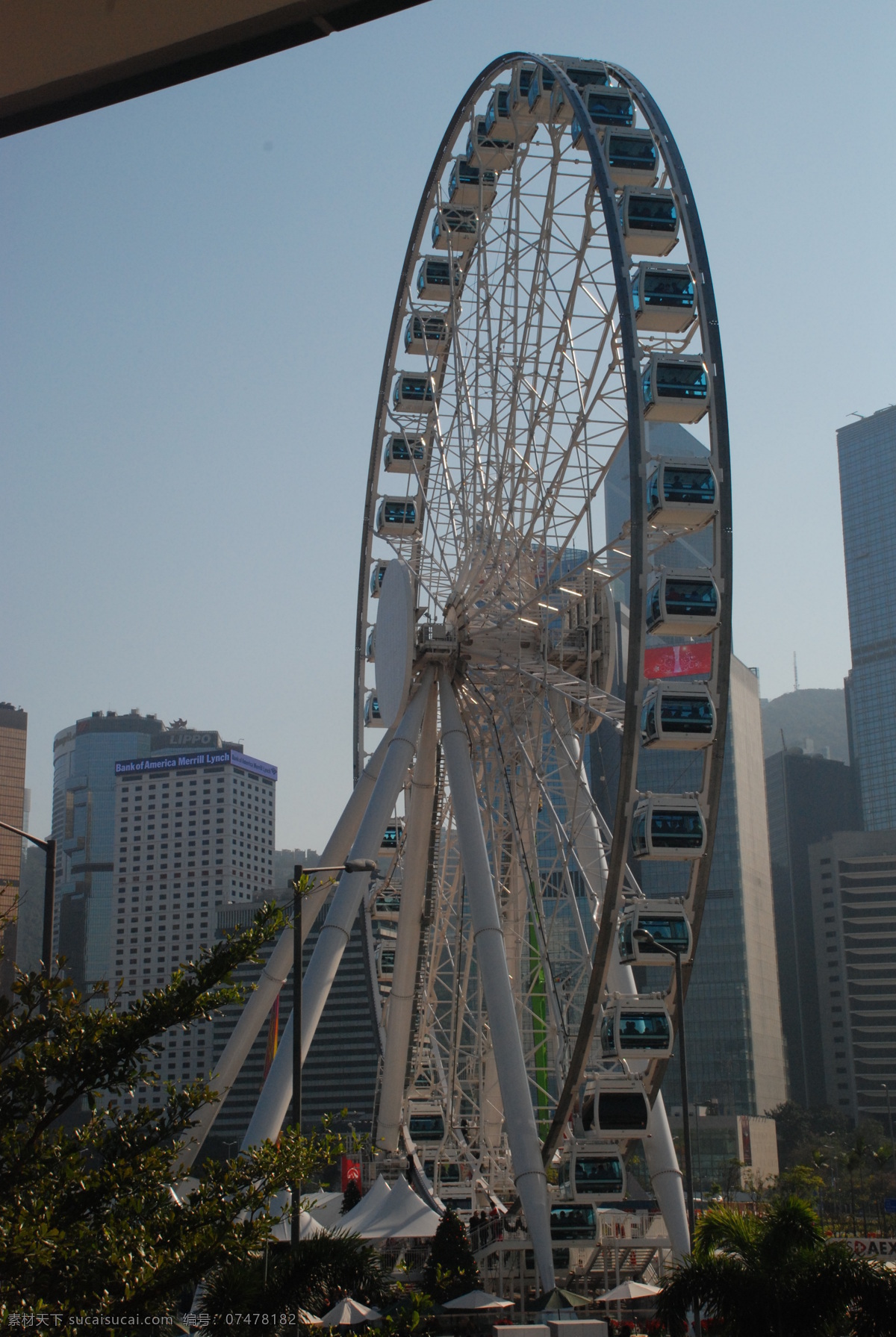 香港街景 香港金融中心 香港建筑 香港城市建筑 香港风光 香港 购物中心 蓝天 摩天轮 旅游摄影 国内旅游 黑色