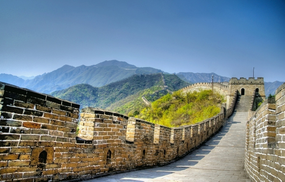 长城 城墙 背景 高山 建筑 古代建筑 自然风光 景观 景区 休闲 旅游 山水风景 风景图片