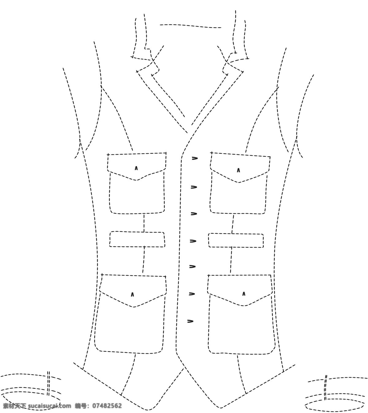 上衣 草图 创意 服装 服装设计 衣服 制作 打版 矢量 其他服装素材
