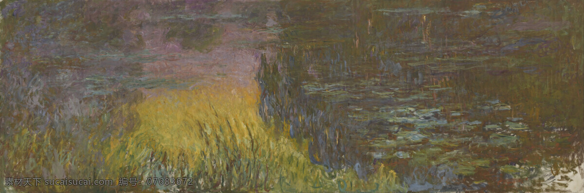 法国 风景 风景画 高清油画 绘画 绘画书法 落日 莫奈 睡莲 印象派 油画 大师作品 欧洲 高清 图 文化艺术 家居装饰素材
