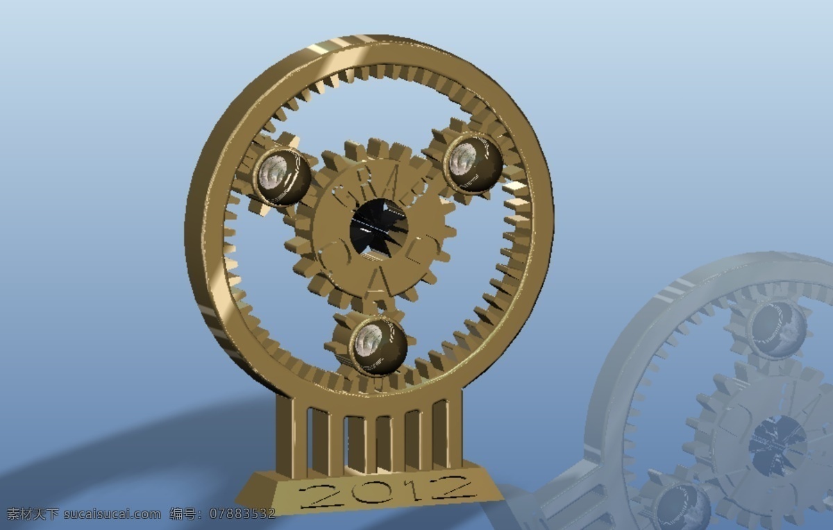 goldengear 奖 2012 goldengear2012 stl 红色